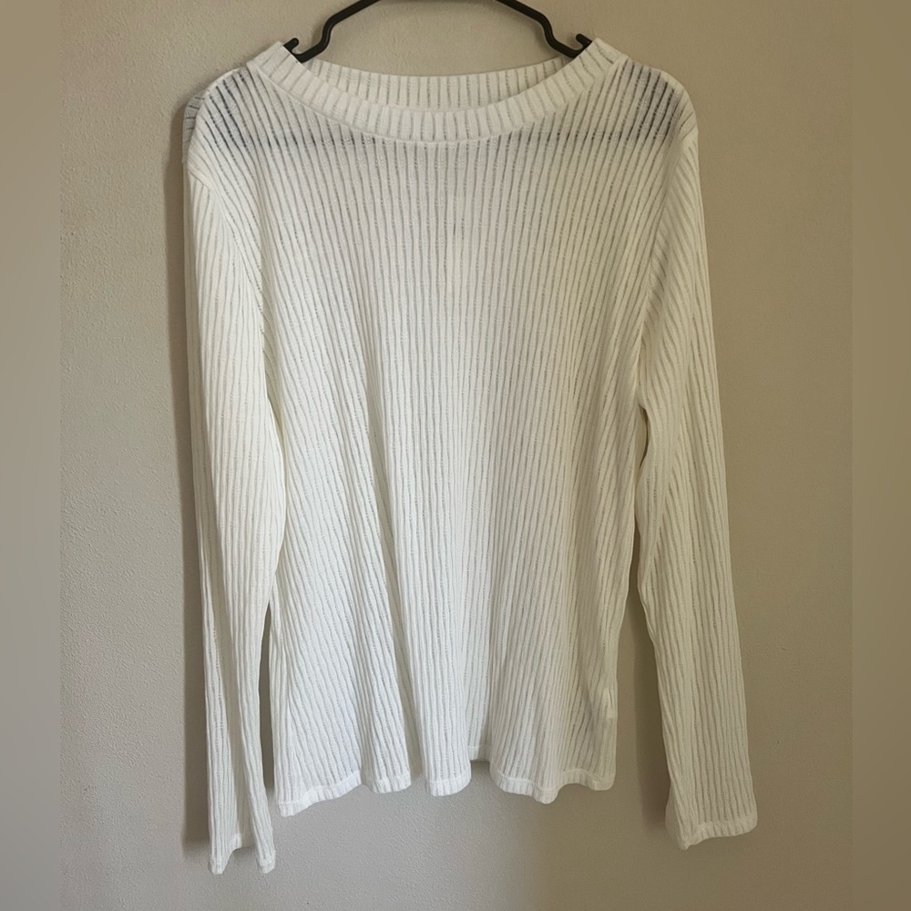 Anthropologie white shirt